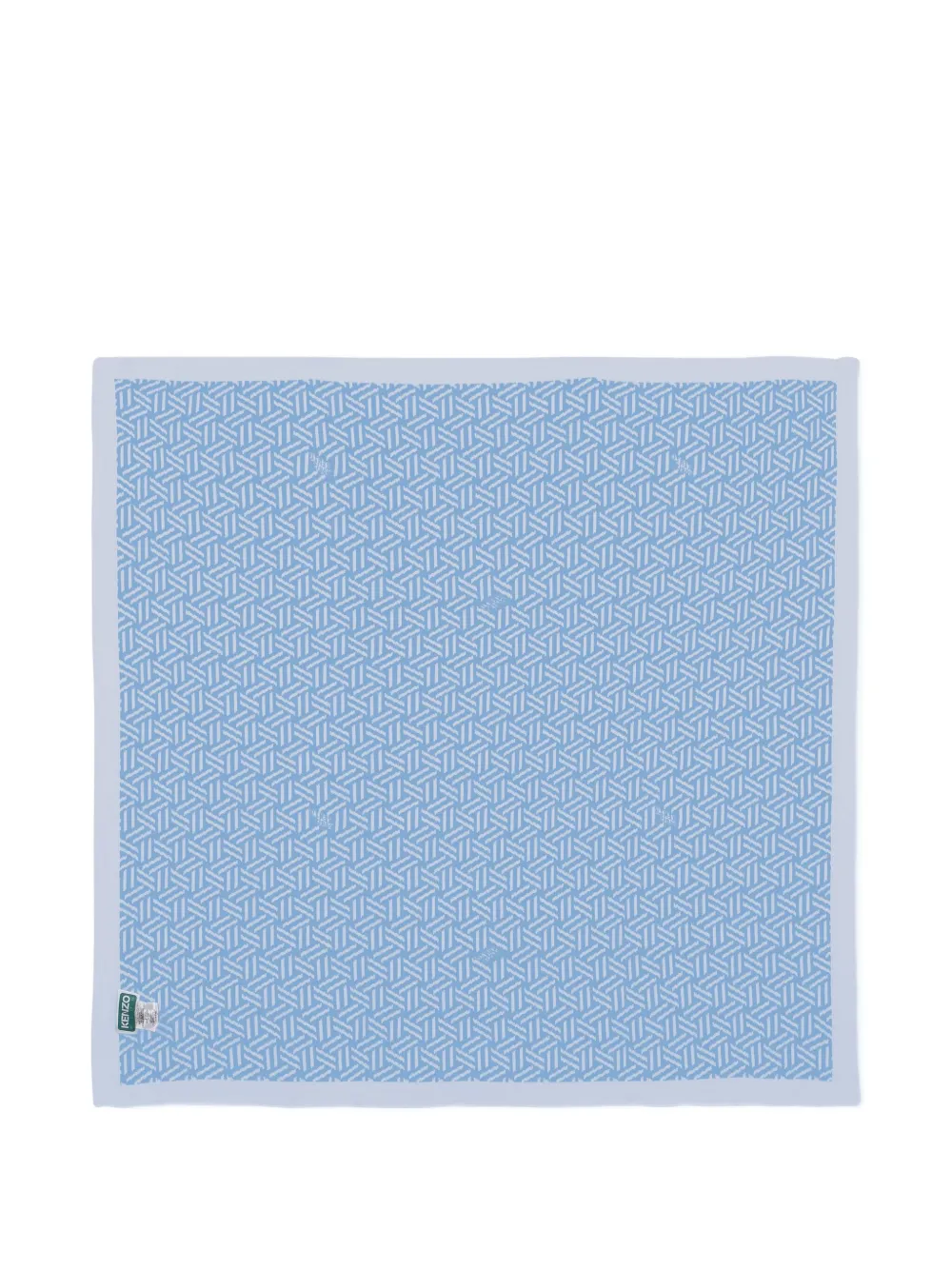 Kenzo Kids Deken met geometrische print Blauw
