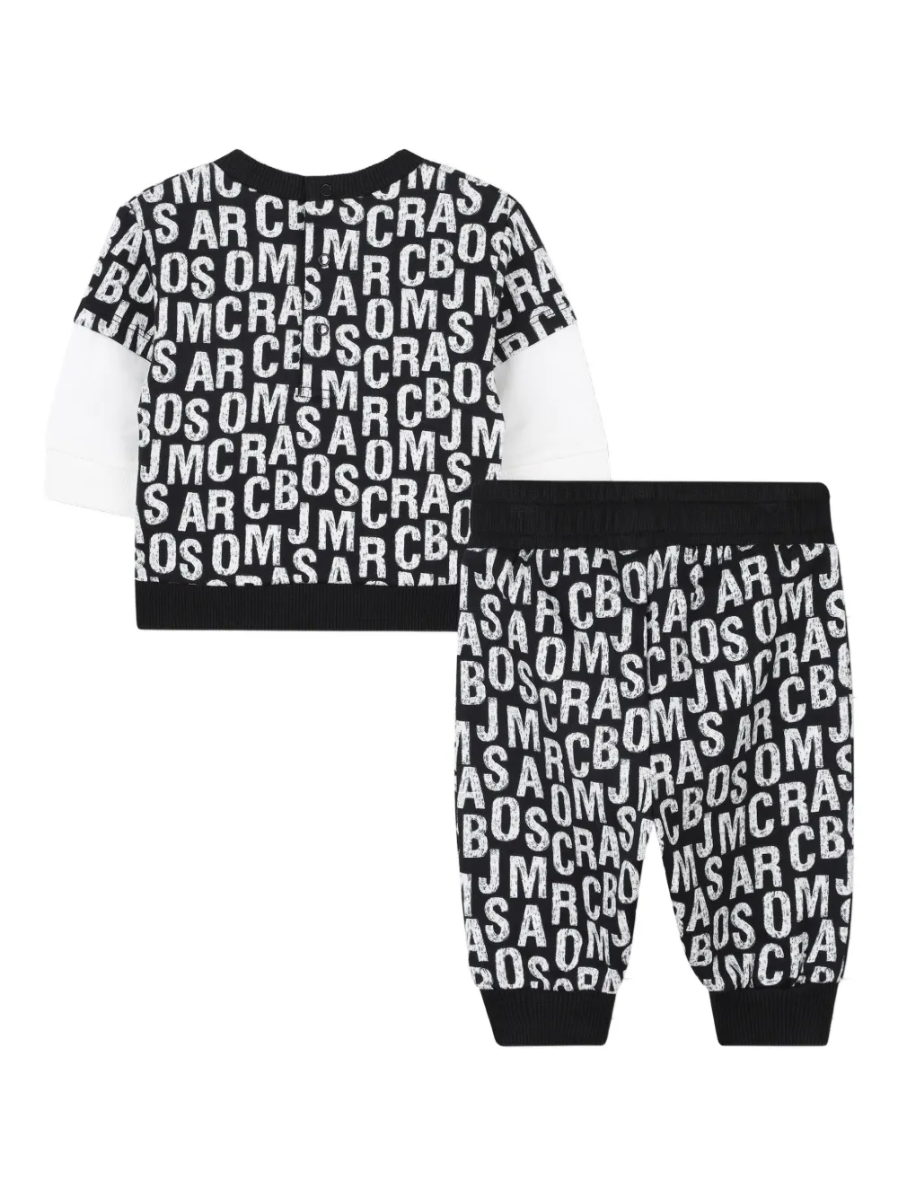 Marc Jacobs Kids Trainingspak met logoprint Zwart
