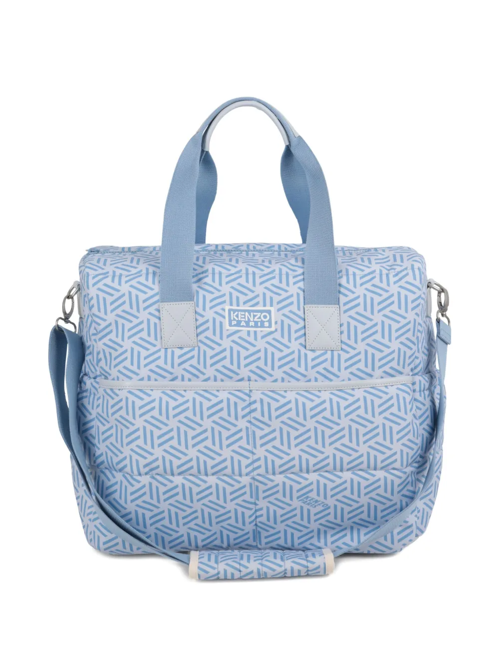 Kenzo Kids Luiertas met geometrische print Blauw