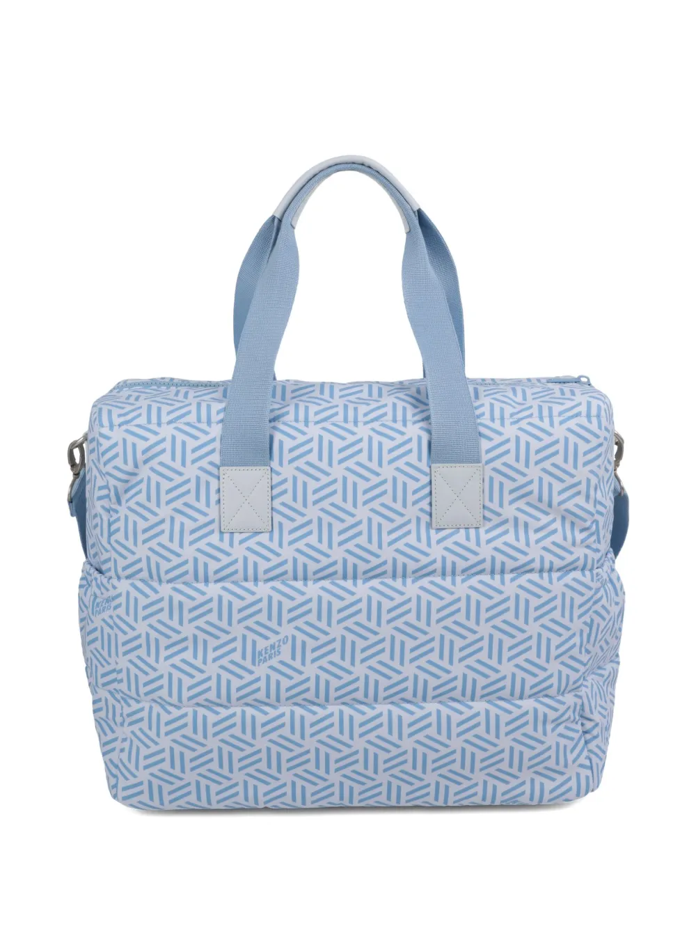 Kenzo Kids Luiertas met geometrische print - Blauw