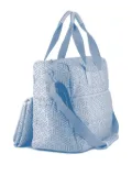 Kenzo Kids geometric-print changing bag - Blue