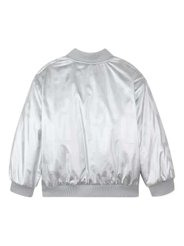 Marc Jacobs Kids Metallic Bomber Jacket | Yellow | FARFETCH