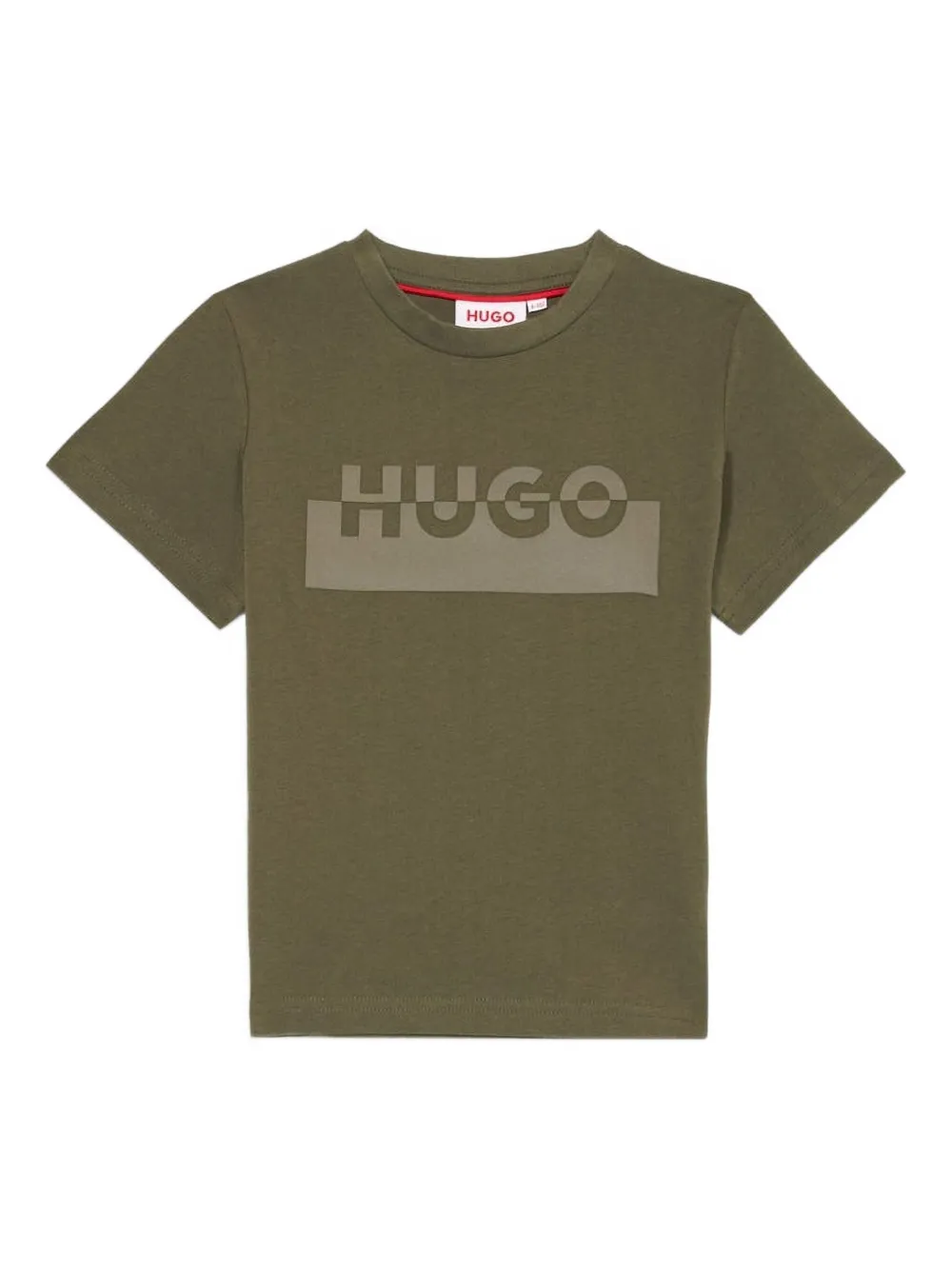 Hugo Boss Short Sleeves T-shirt In Green