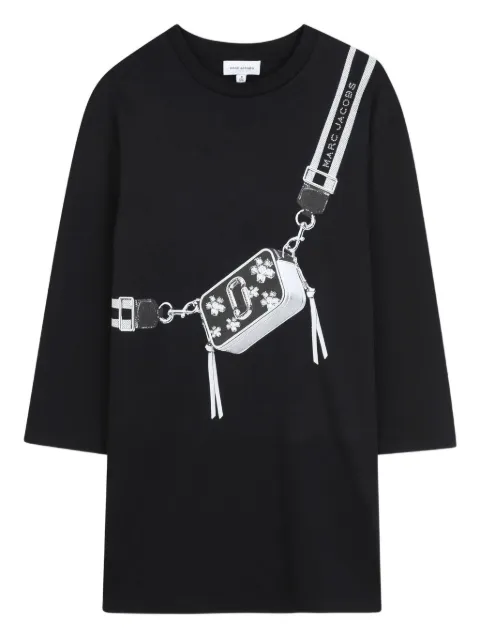 Marc Jacobs Kids Snapshot Minikleid mit Taschen-Print