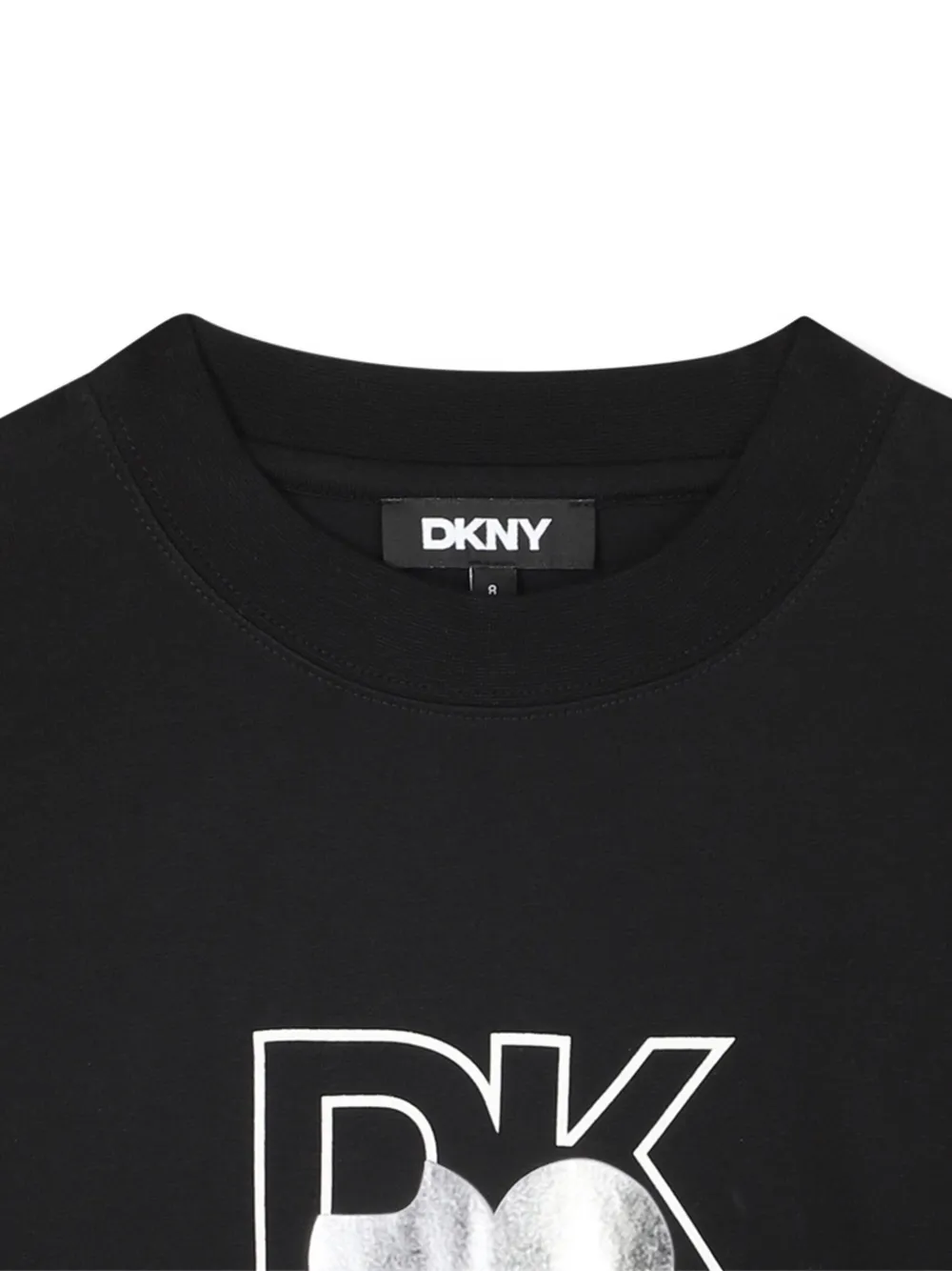 Dkny Kids T-shirt met logo Zwart