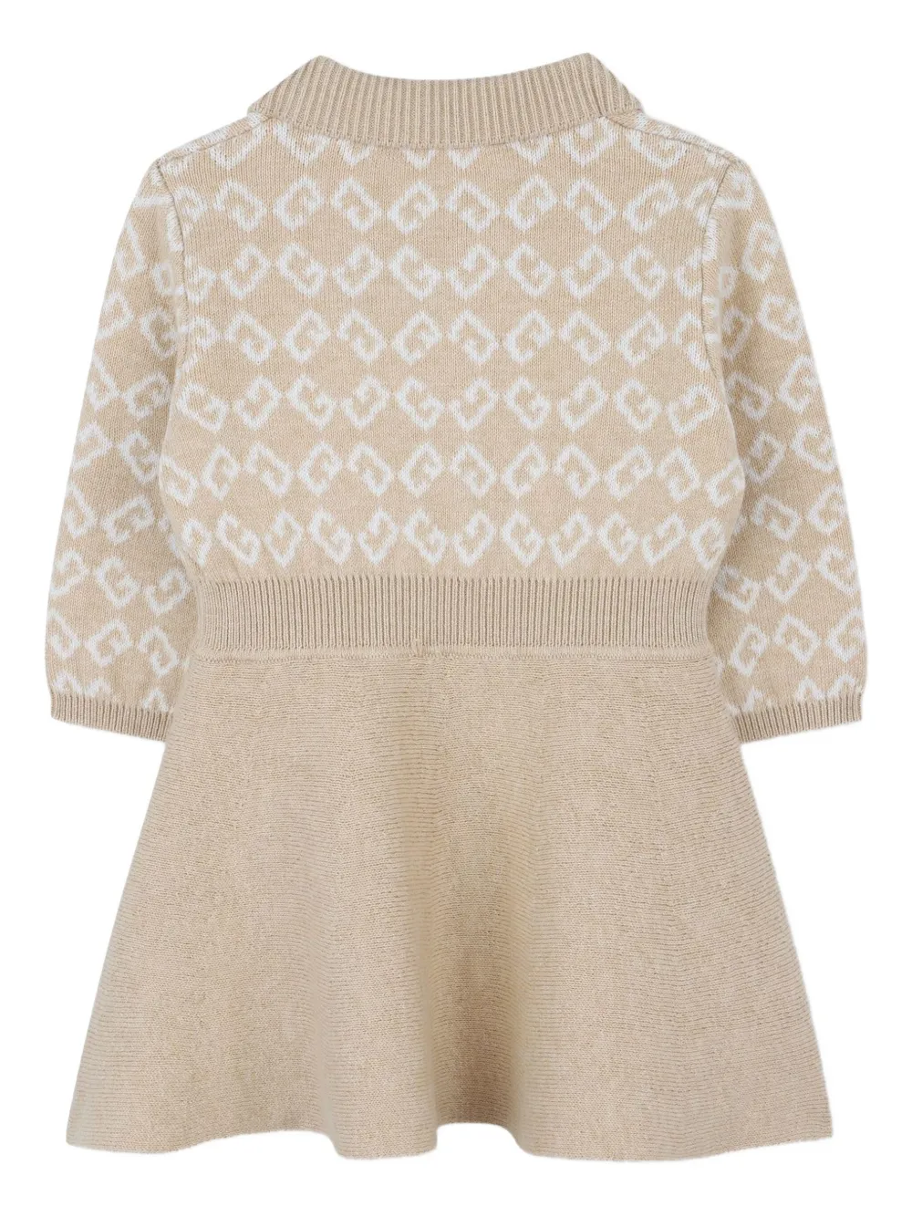 Givenchy Kids Polojurk met 4G-jacquard - Beige