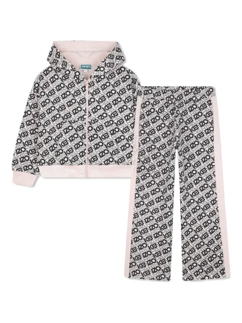 Kenzo Kids all-over logo tracksuit