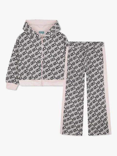 Kenzo Kids all-over logo tracksuit