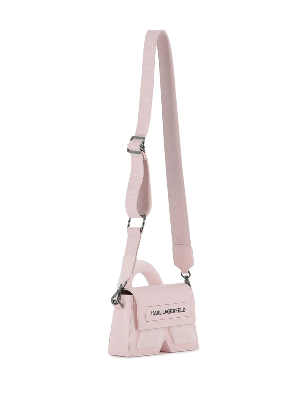 Karl Lagerfeld Kids Shopper met logoprint Roze