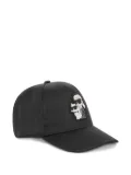 Karl Lagerfeld Kids satin Karl & Choupette cap - Black