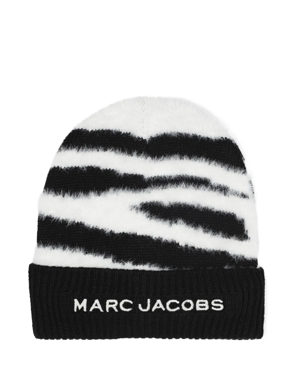 Marc Jacobs Kids Gorro com padronagem de zebra | Preto | Image 1