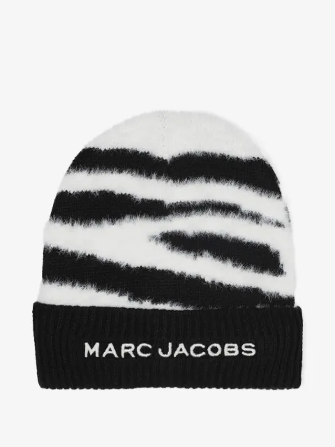 Marc Jacobs Kids zebra-patterned beanie