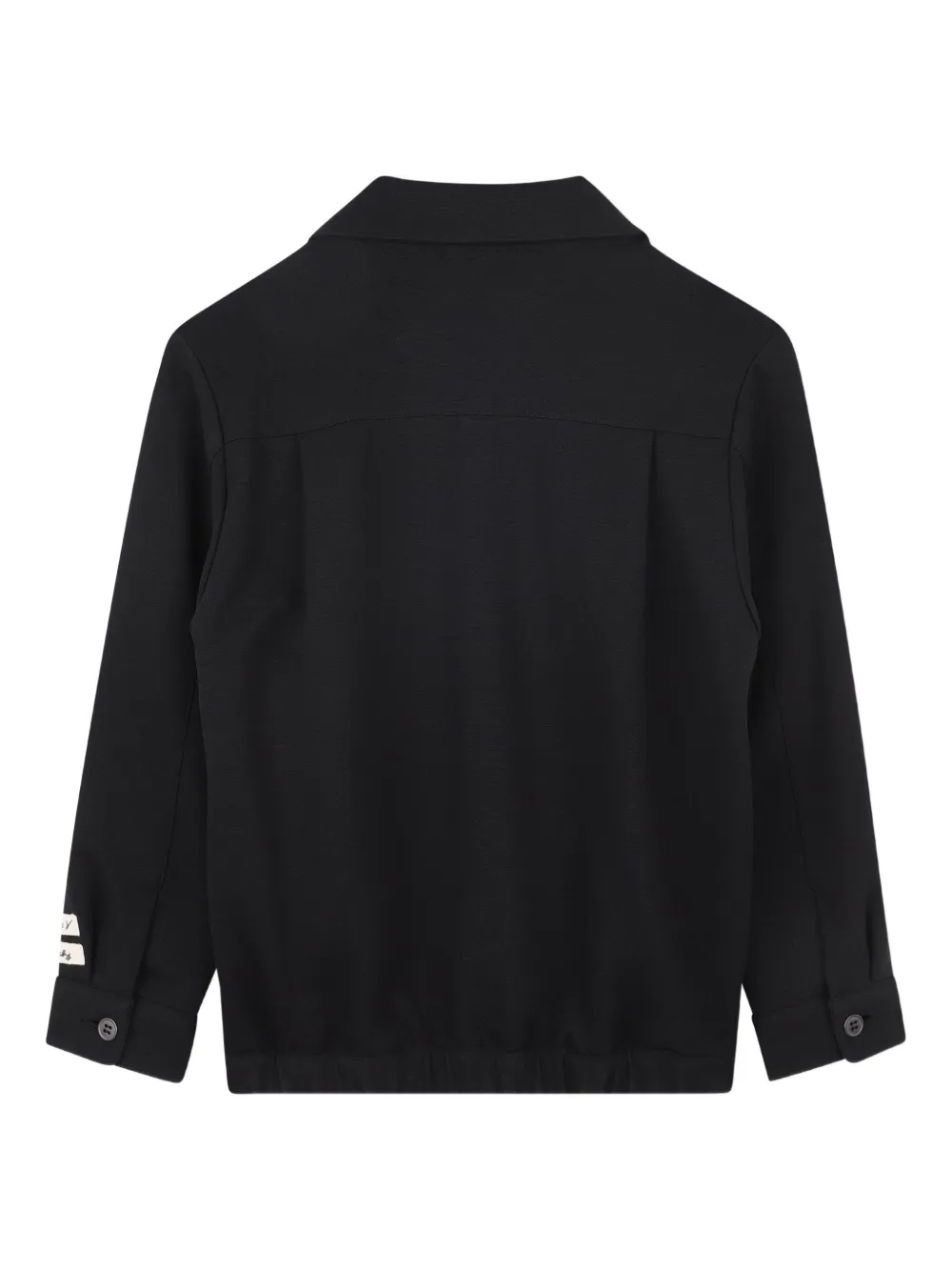 Givenchy Kids Jack met knopen en kraag Zwart