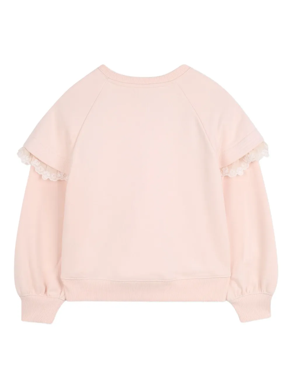 Chloé Kids Sweater met ruches Roze