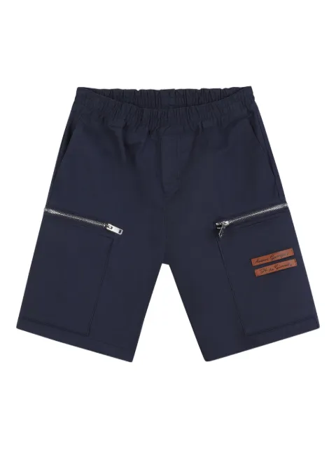 Givenchy Kids شورت كارغو بأبليكة شعار الماركة