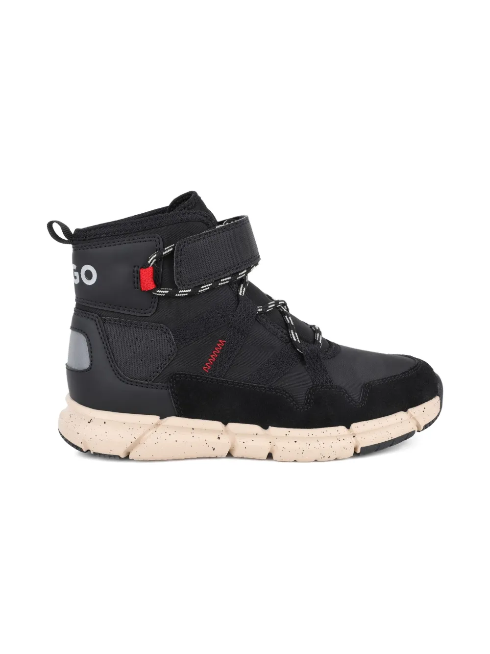 HUGO KIDS lace-up boots Black