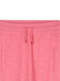 HUGO KIDS monogram-print track pants - Pink