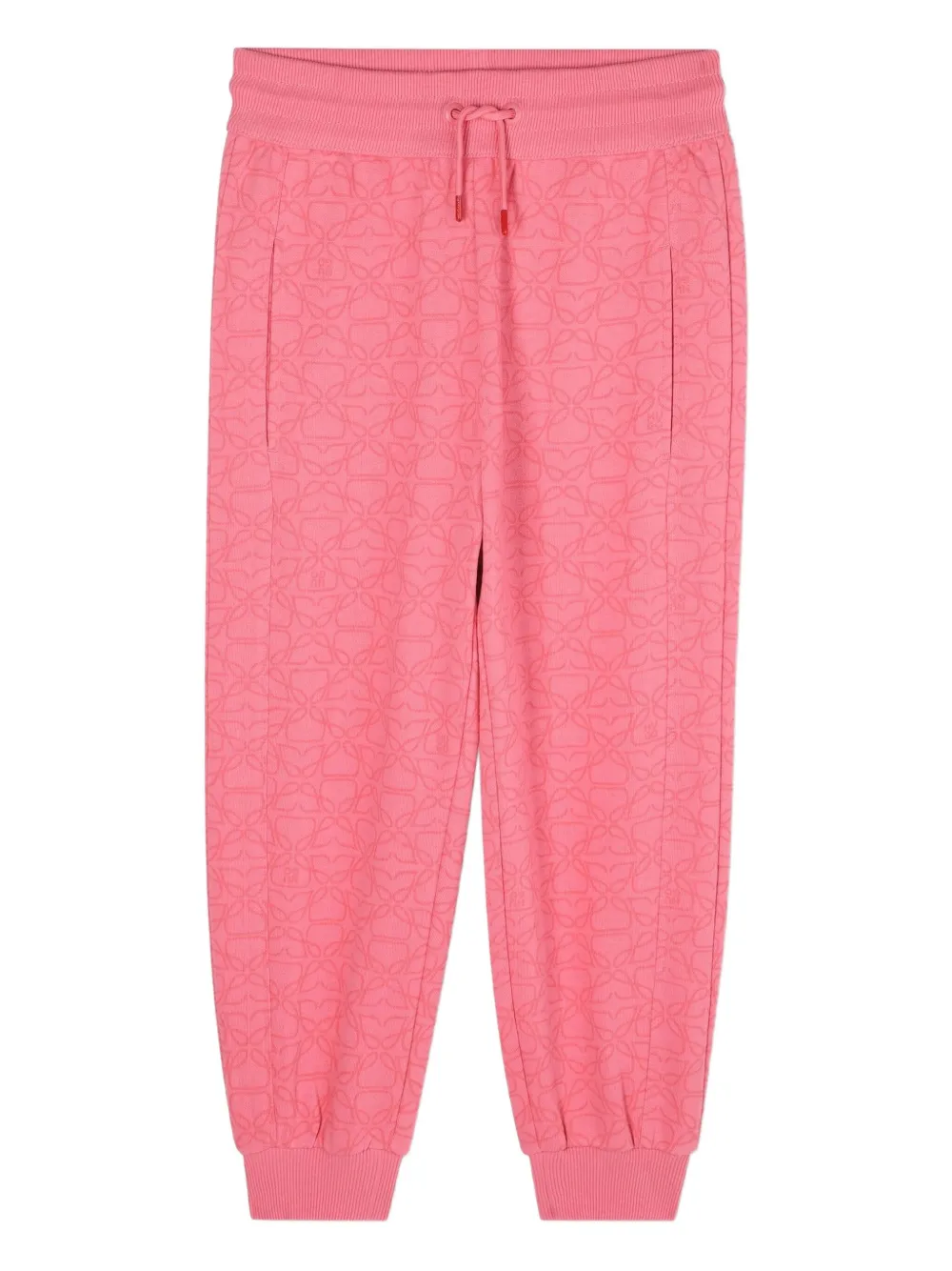 HUGO KIDS Trainingsbroek met monogramprint Roze