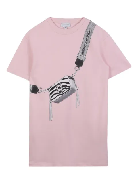 Marc Jacobs Kids Snapshot bag-print mini dress