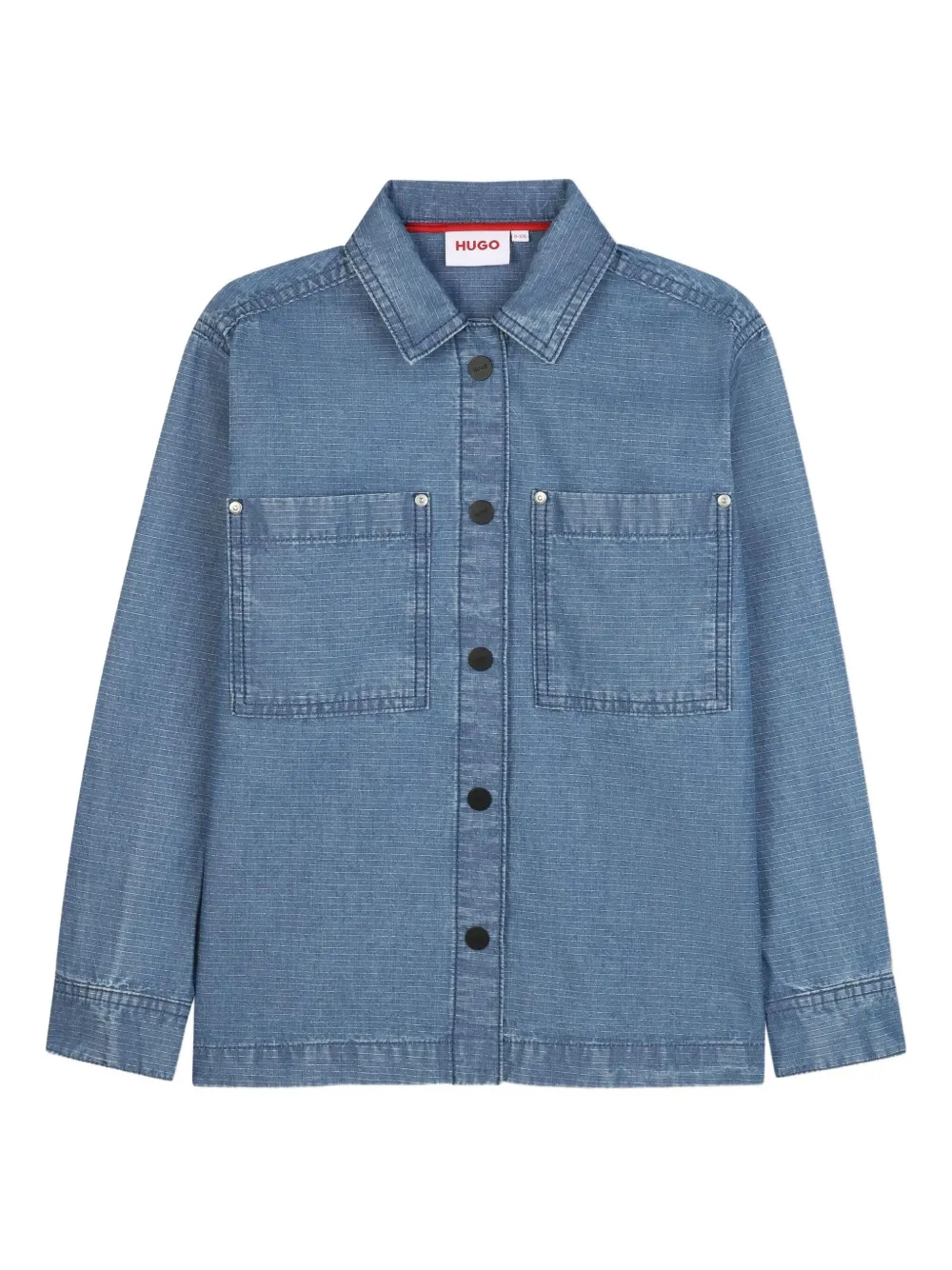 HUGO KIDS Spijkershirt Blauw