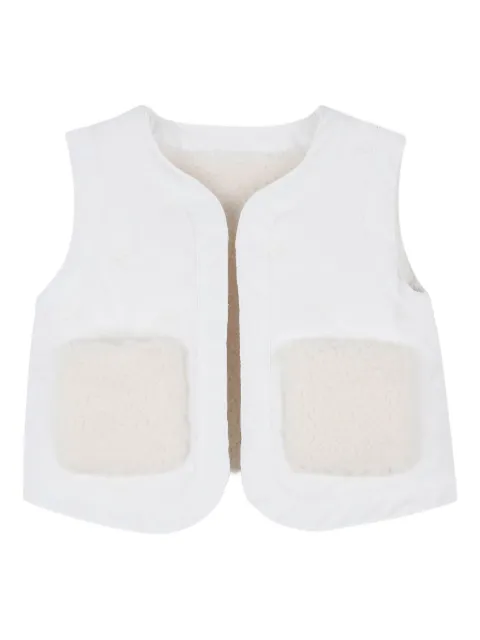 Chloé Kids faux-fur gilet
