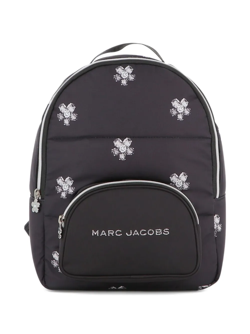 Marc Jacobs Kids floral-print Padded Backpack | Black | FARFETCH