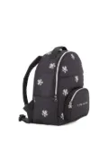 Marc Jacobs Kids floral-print padded backpack - Black