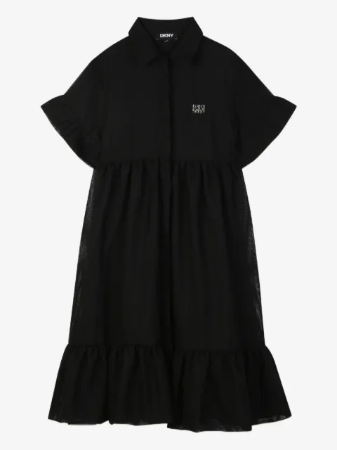 Dkny Kids robe à volants superposés