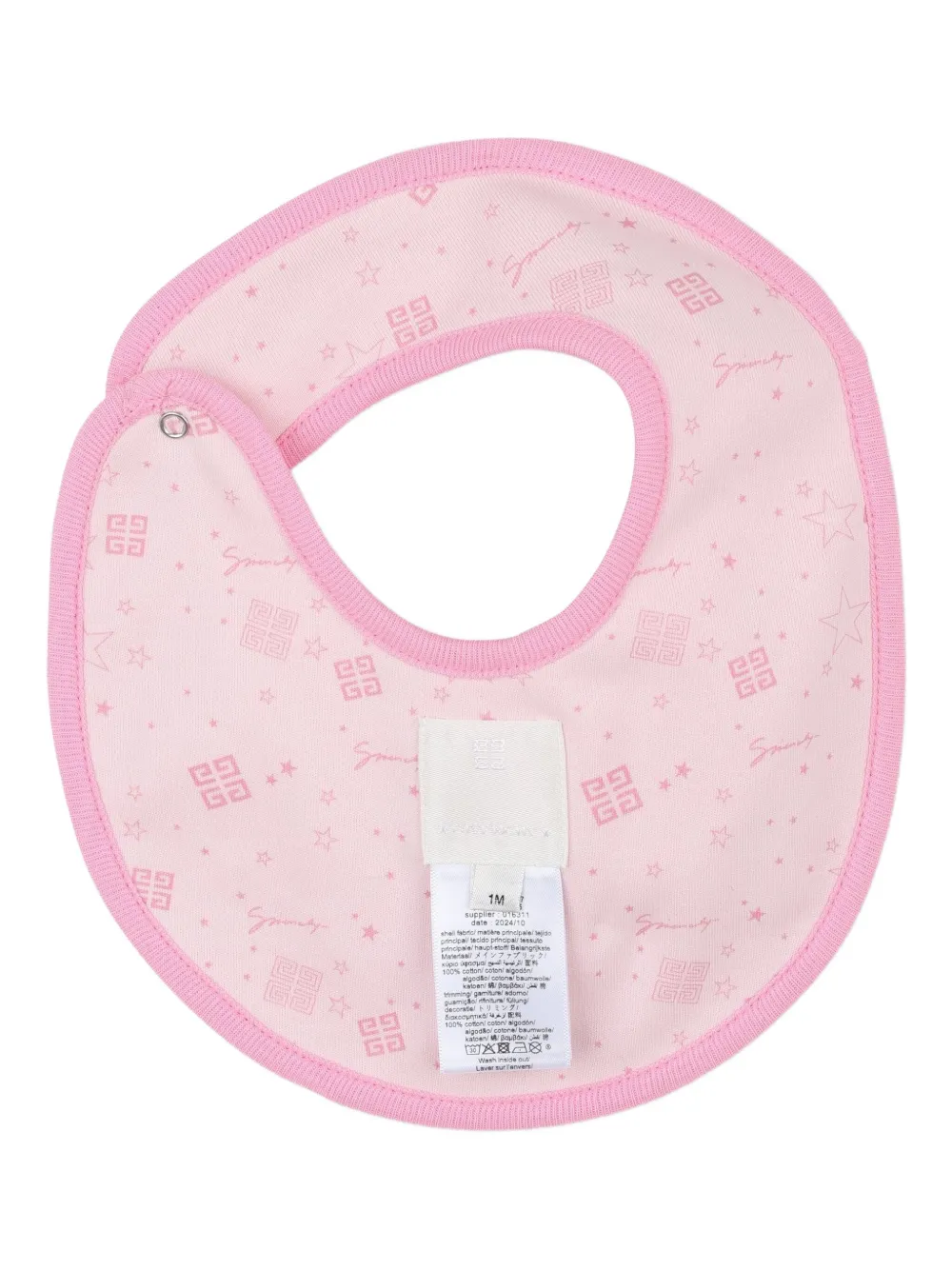 Givenchy Kids Pyjama met geborduurd logo Roze
