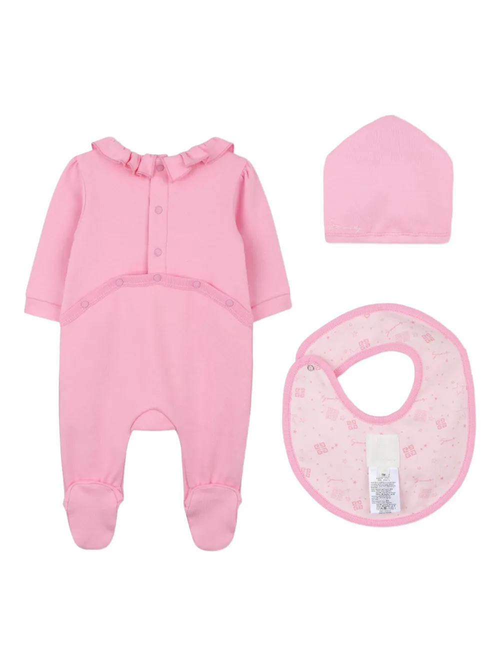 Givenchy Kids Pyjama met geborduurd logo Roze