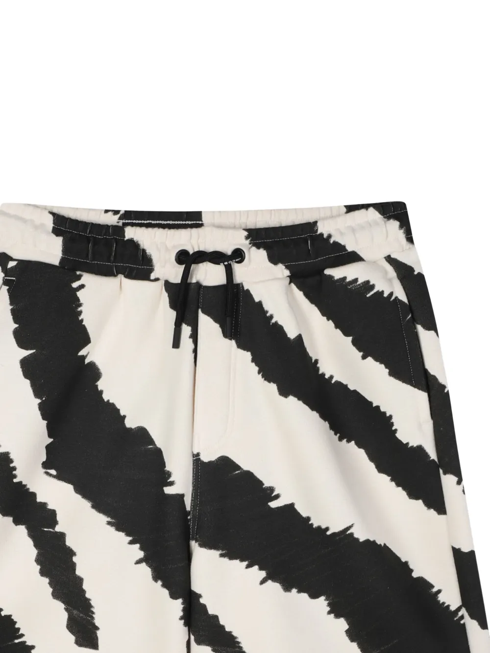 Marc Jacobs Kids Shorts met dierenprint Wit