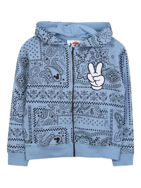 Marc Jacobs Kids x Disney Kapuzenjacke mit Bandana-Print