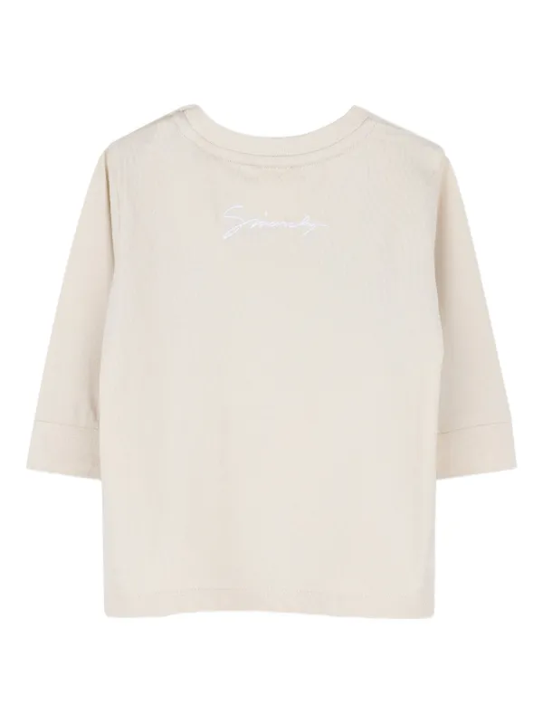 ジバンシー　キッズ12y ロンT Givenchy Kids ロゴ ロングTシャツ | FARFETCH JP