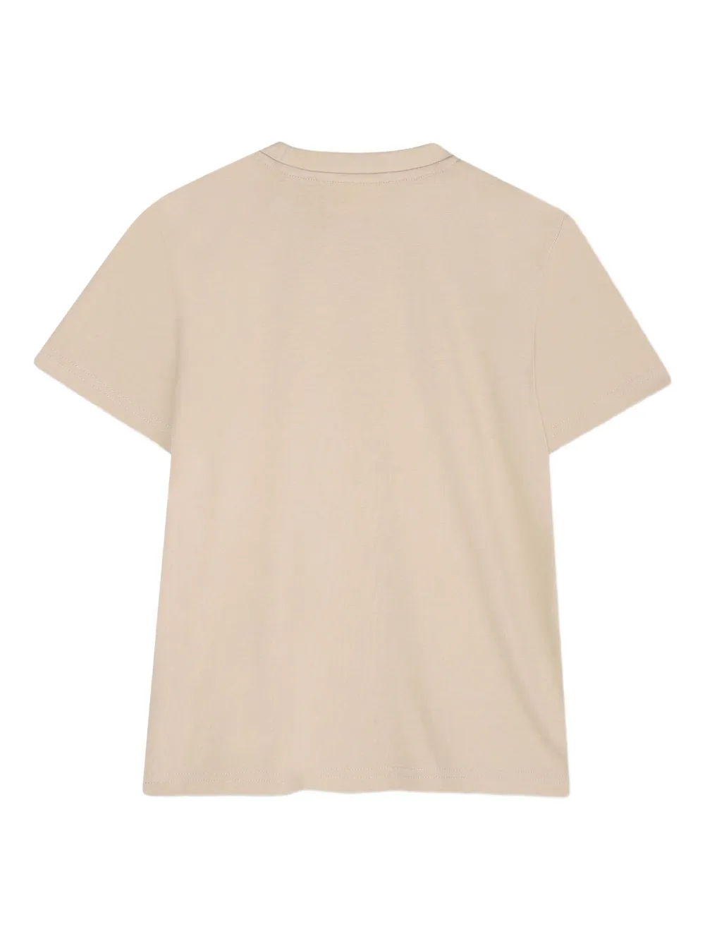 HUGO KIDS T-shirt met logoprint Beige