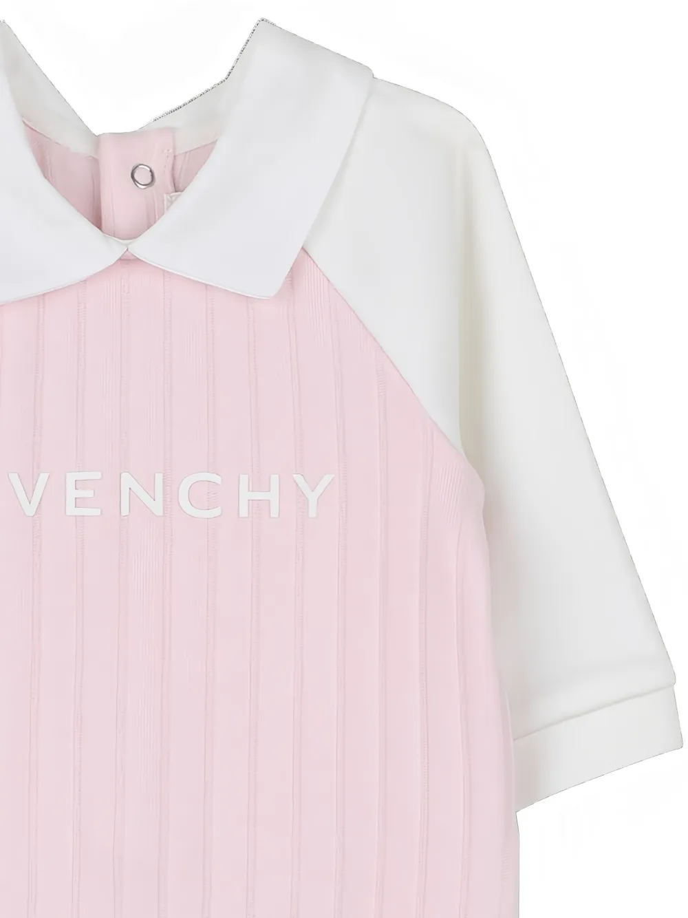 Givenchy Logo-print Babygrow Set In Pink