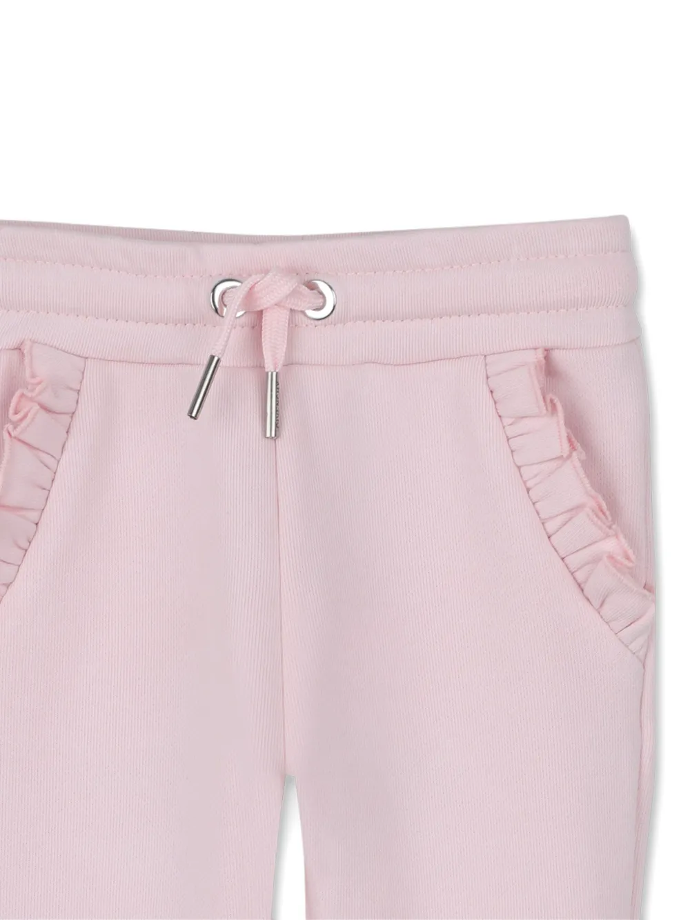 Givenchy Kids ruffled-pocket joggers Roze