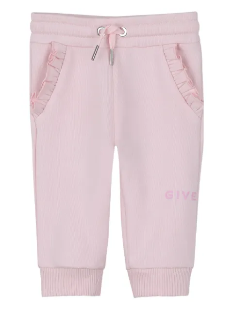 Givenchy Kids Joggingbroek met ruches en zak