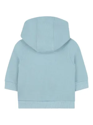 GIVENCHY☆キッズ 4Gコットンテリージャカードポロシャツ ブルー 4G cotton terry jacquard polo shirt in blue - Givenchy Kids