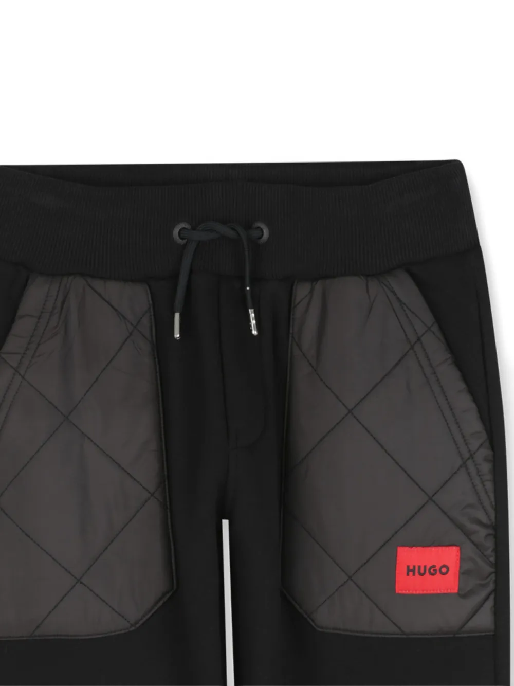 HUGO KIDS Joggingbroek met gevoerde zak Zwart