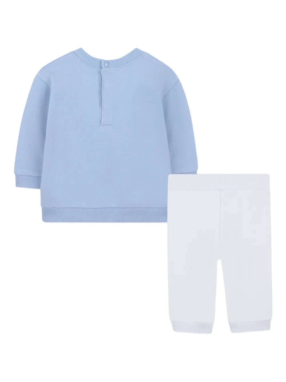 Kenzo Kids Jersey trainingspak Blauw