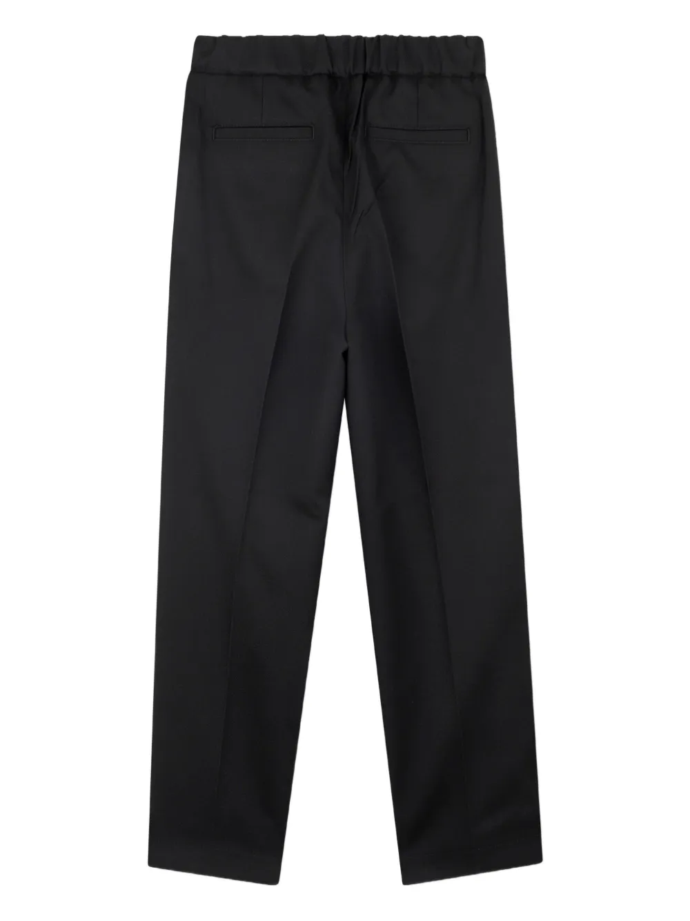 Karl Lagerfeld Kids Broek met elastische taille Zwart