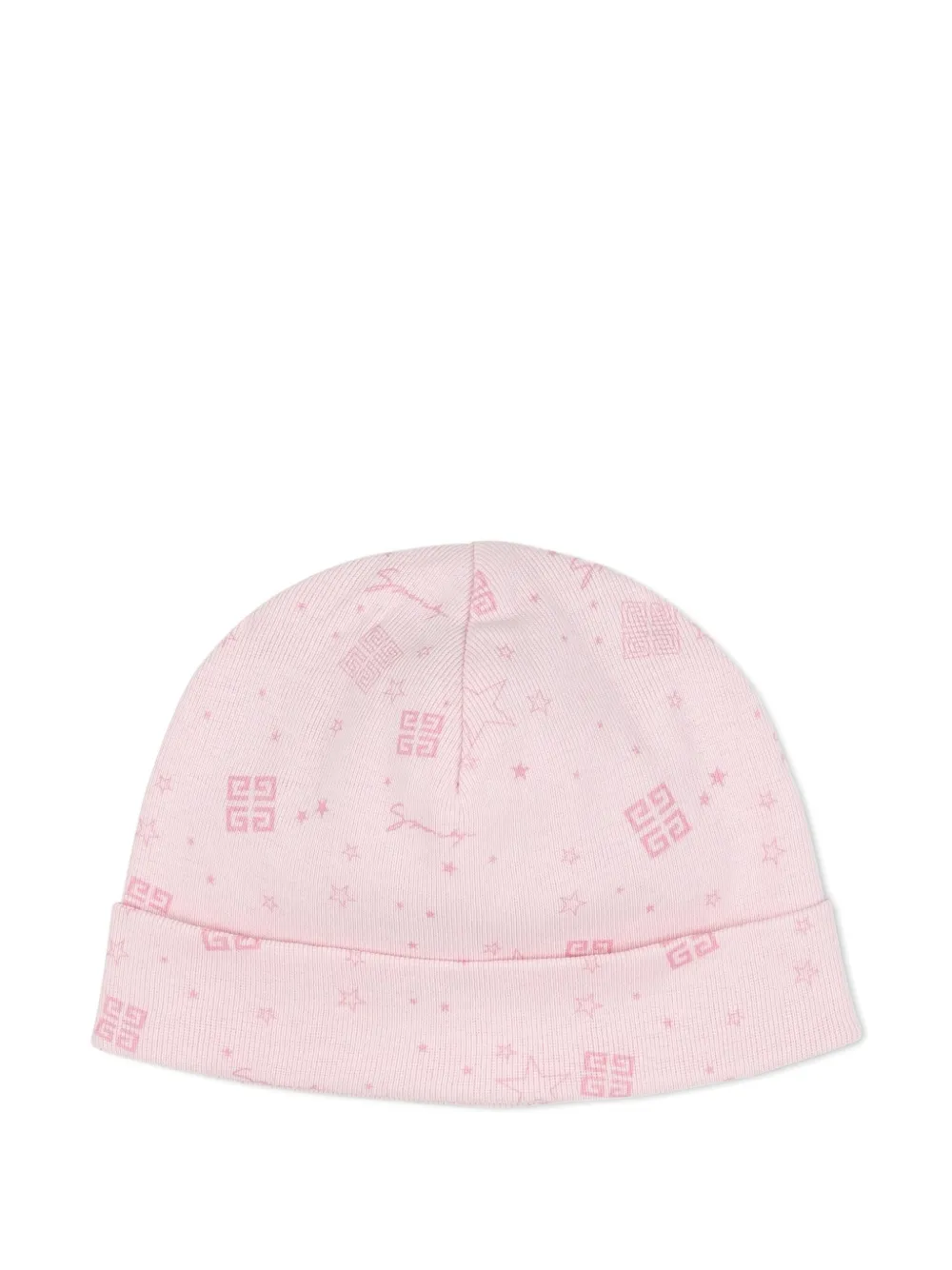 Givenchy Kids Muts en deken met grafische print Roze