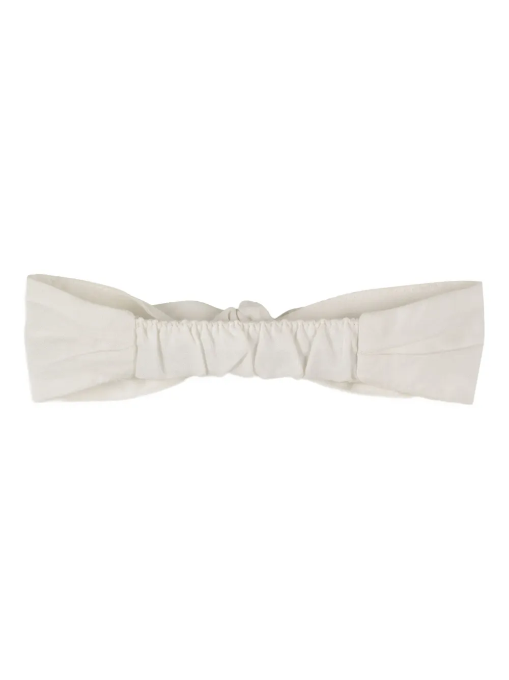 Chloé Kids Jurk met ruchekraag Beige