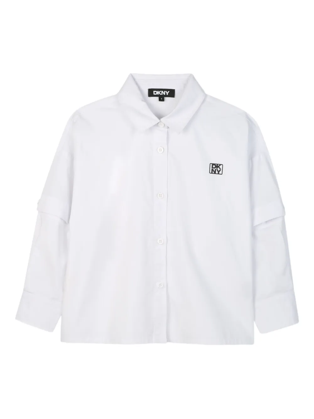 Dkny Kids Shirt met afneembare mouwen Wit