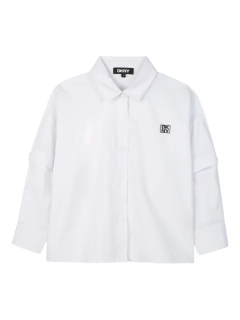 Dkny Kids detachable-sleeved shirt