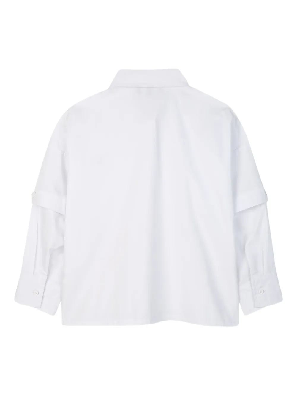 Dkny Kids Shirt met afneembare mouwen Wit