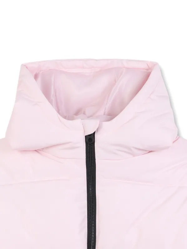Marc Jacobs Kids Padded Hooded Jacket | Pink | FARFETCH