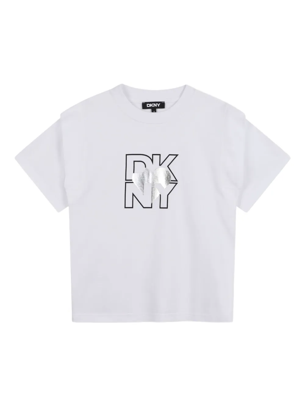 Dkny Kids T-shirt met logoprint Wit