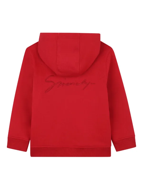 Givenchy Kids ロゴ パーカー | レッド | FARFETCH JP
