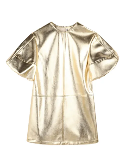 BOSS Kidswear metallic-effect dress